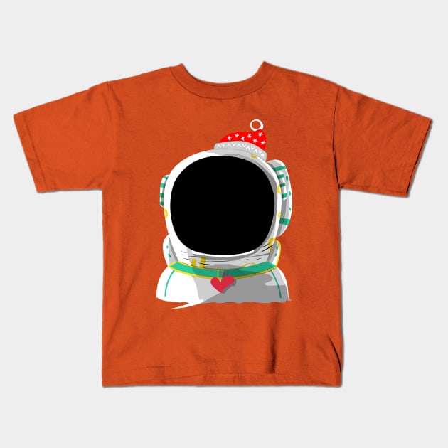 space christmas Kids T-Shirt by Stylodesign7